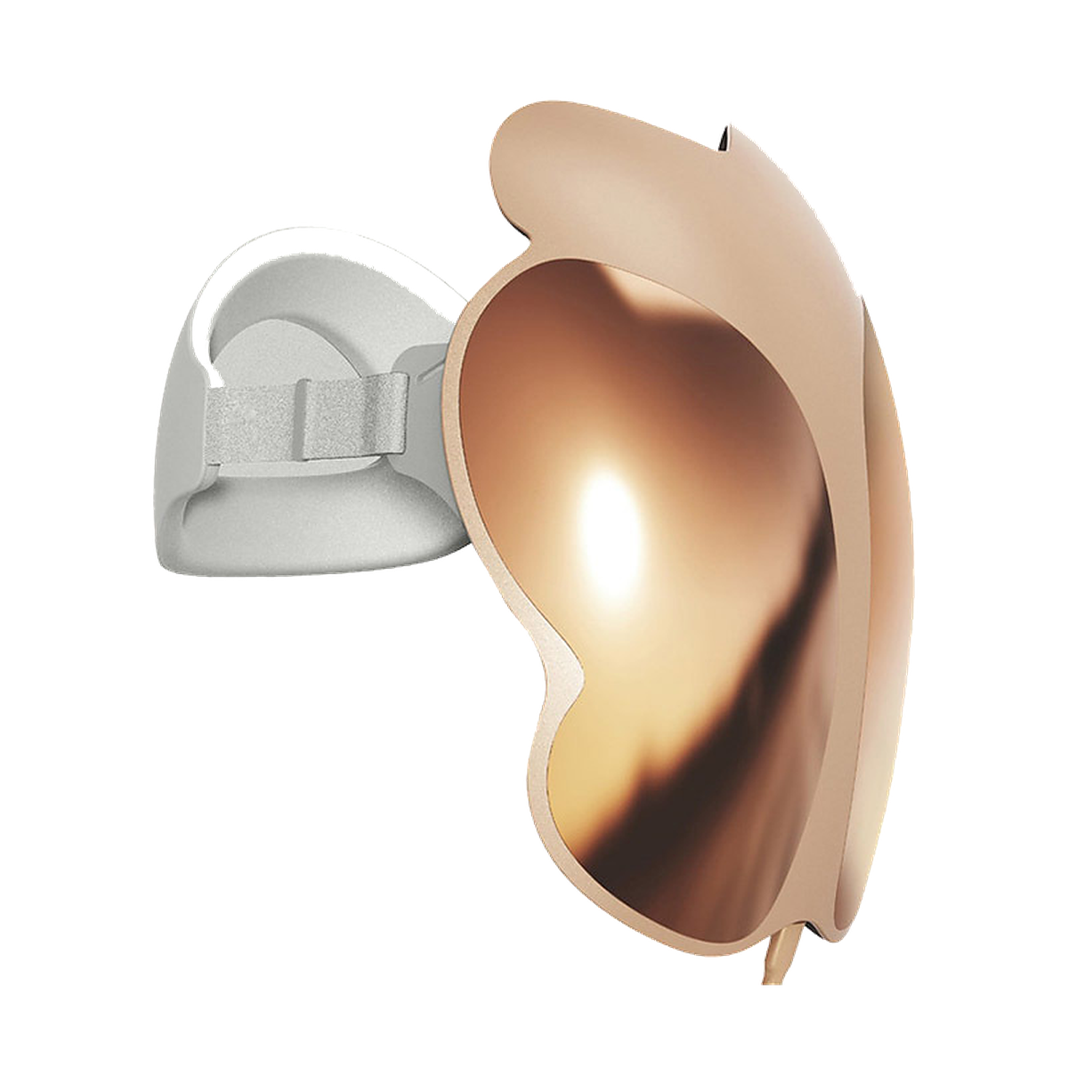 LUMVEA Aurora — Masque LED lumière rouge